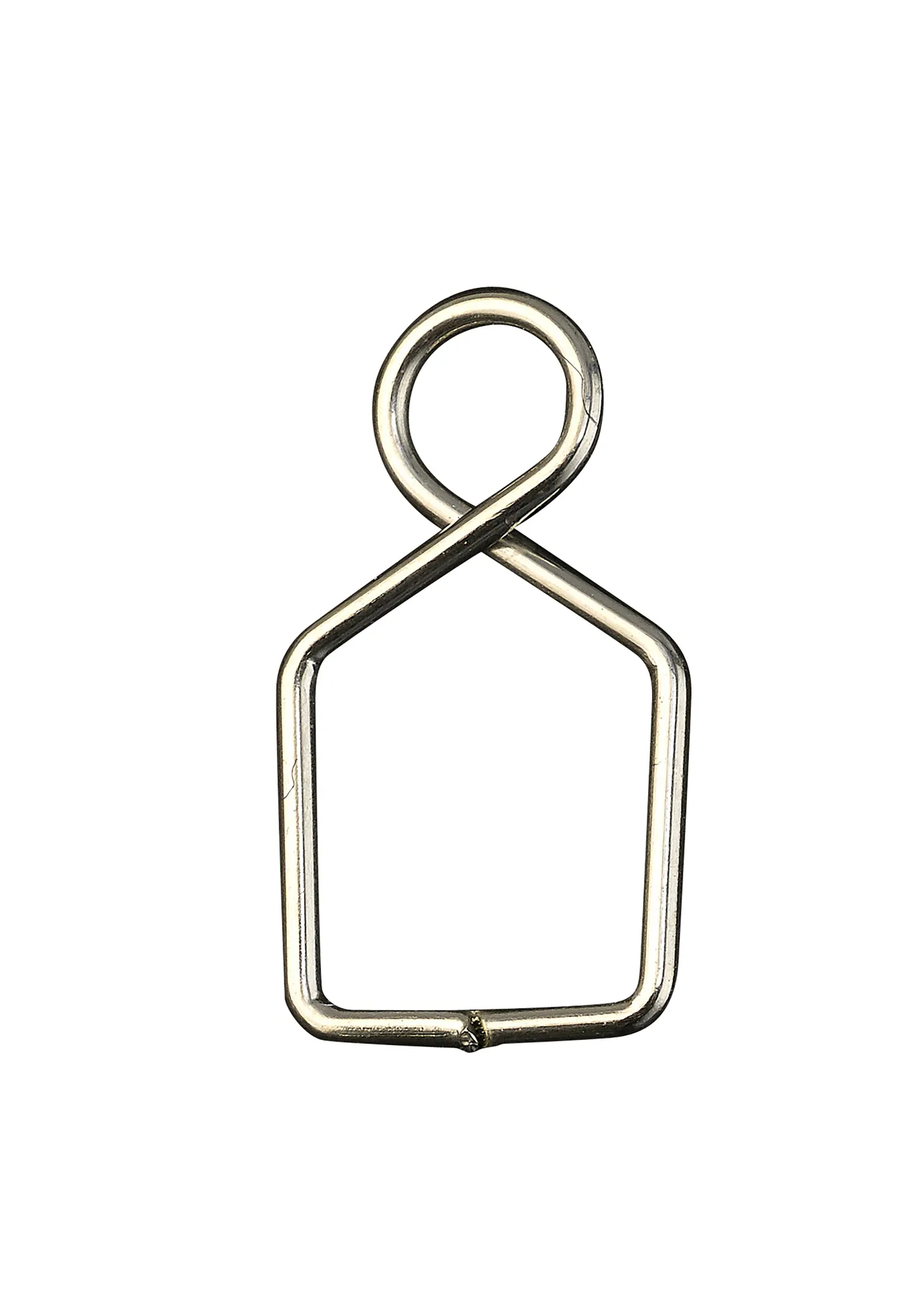 Square Claw Link 8X14mm Chrome C90071  Diyas Crystal Link